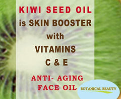 Kiwi Seed Oil travel-size bottle suggesting convenience.