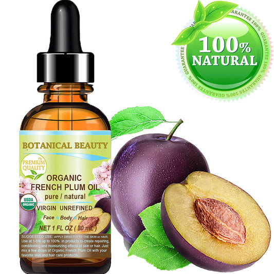 Botanical Beauty Plum Oil texture on skin demonstrates non-greasy absorption