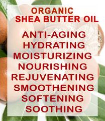 Botanical Beauty Shea Butter Oil hair growth support in routine.