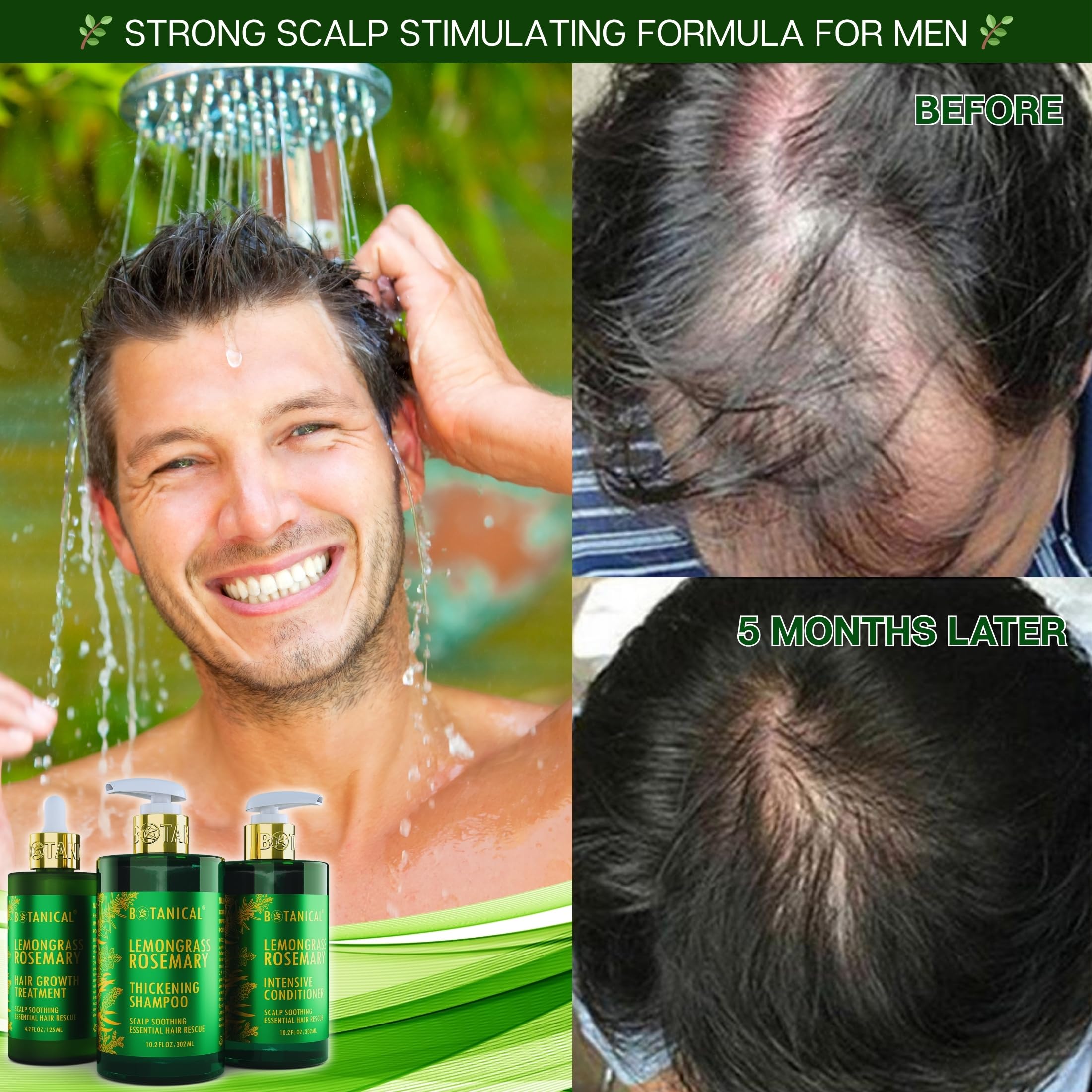 Botanical Hair Growth Lab color-safe formula icon assures compatibility with color-treated hair
