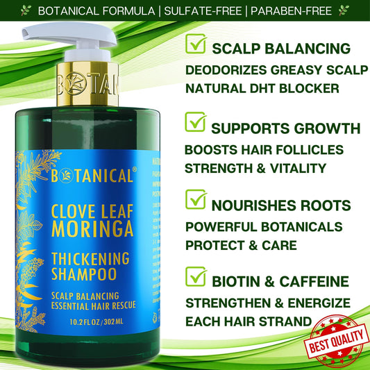 Botanical Hair Growth Lab Saw Palmetto ingredient close-up emphasizing natural thinning support.