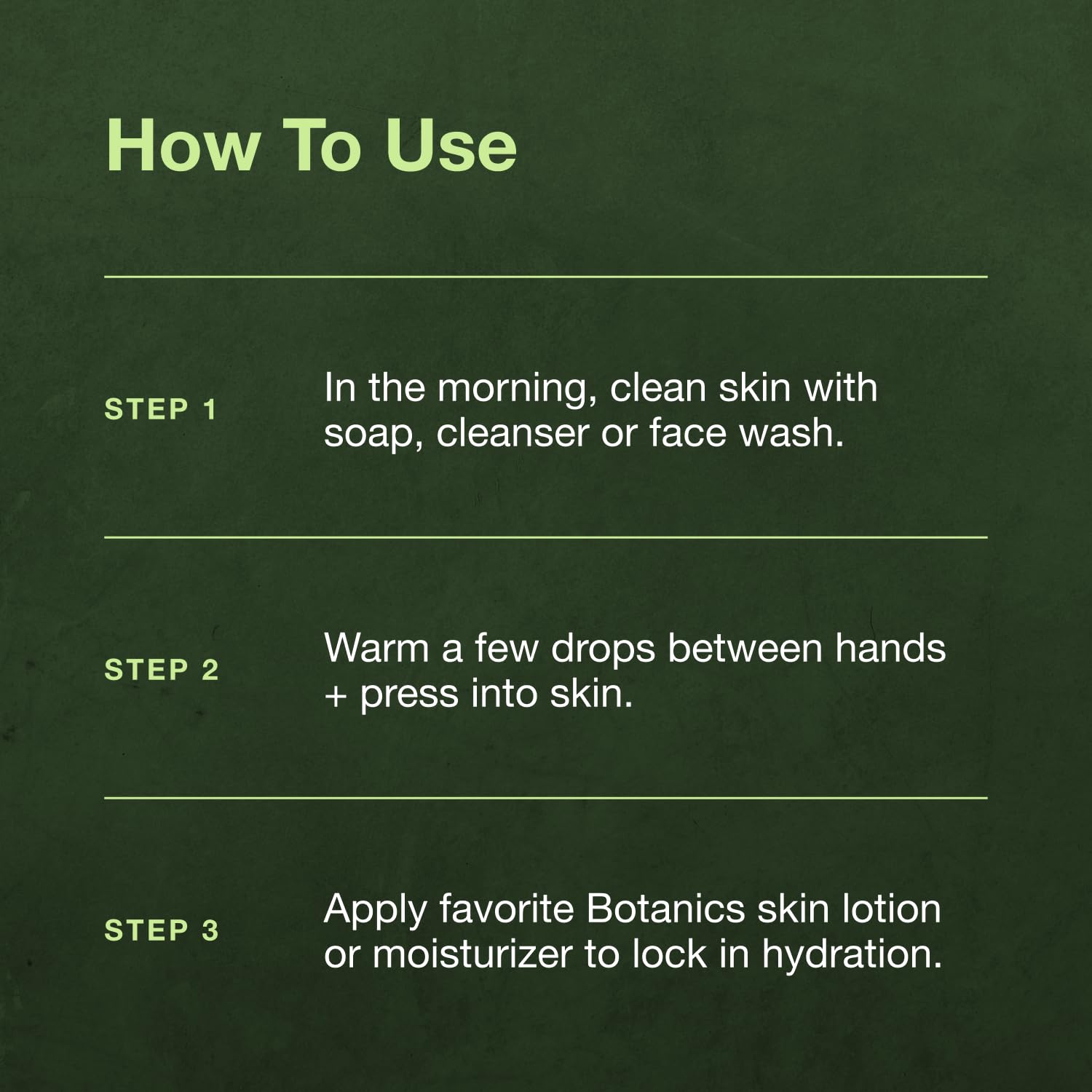 Botanics facial oil for men with a facial roller for a spa-like routine