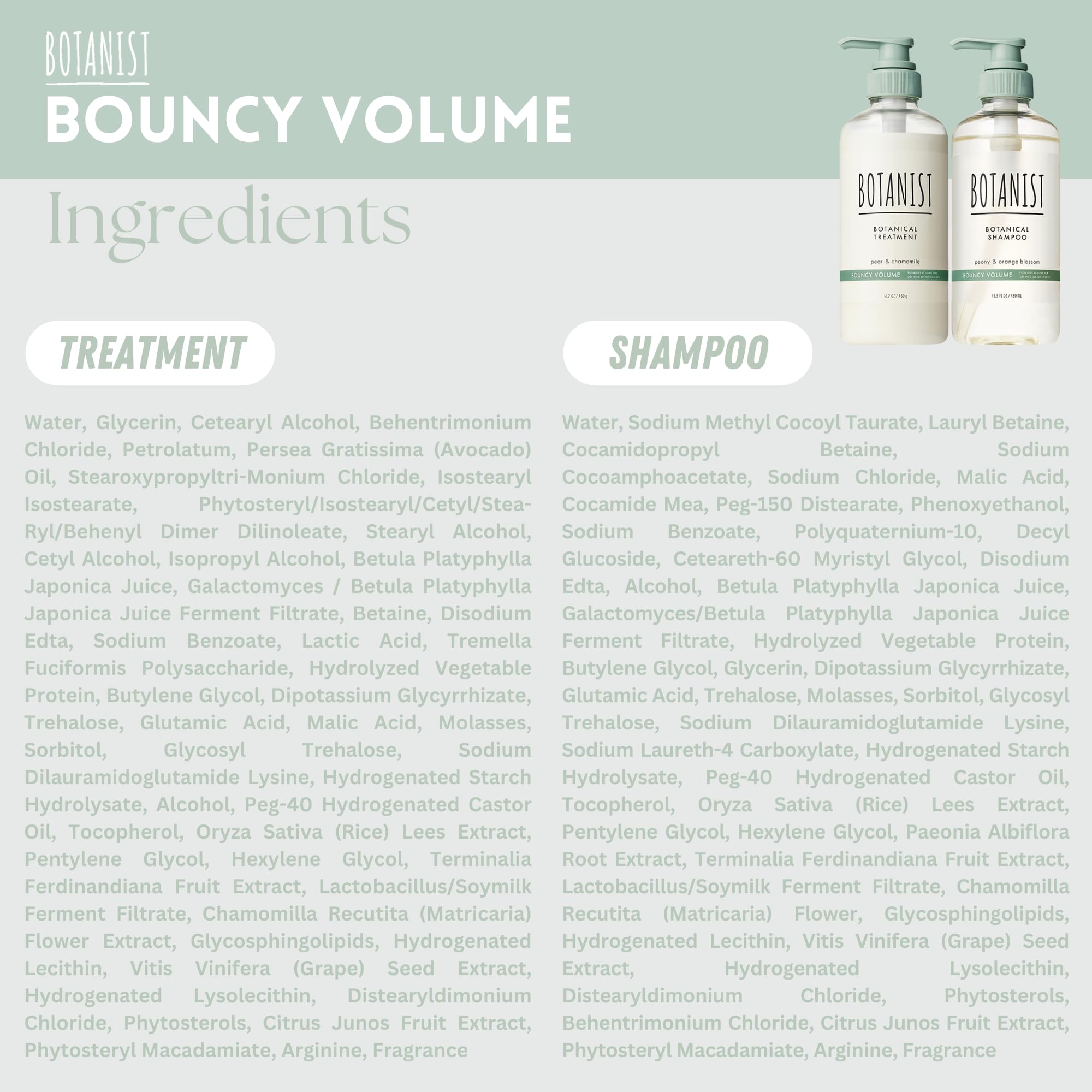 Botanist Daily routine bathroom setup suggests easy curling care.