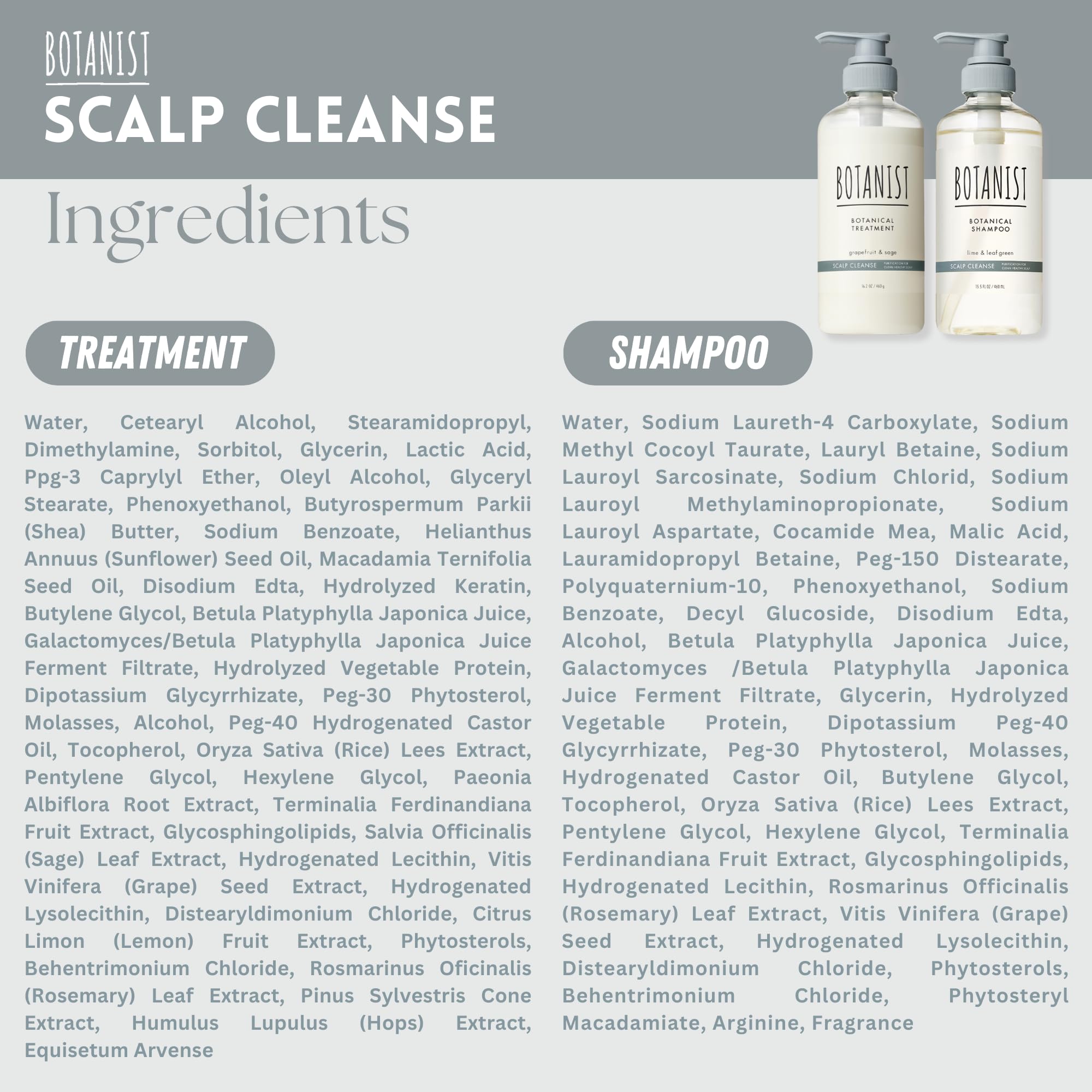 Botanist frizz-control after wash scene with sleek styling.