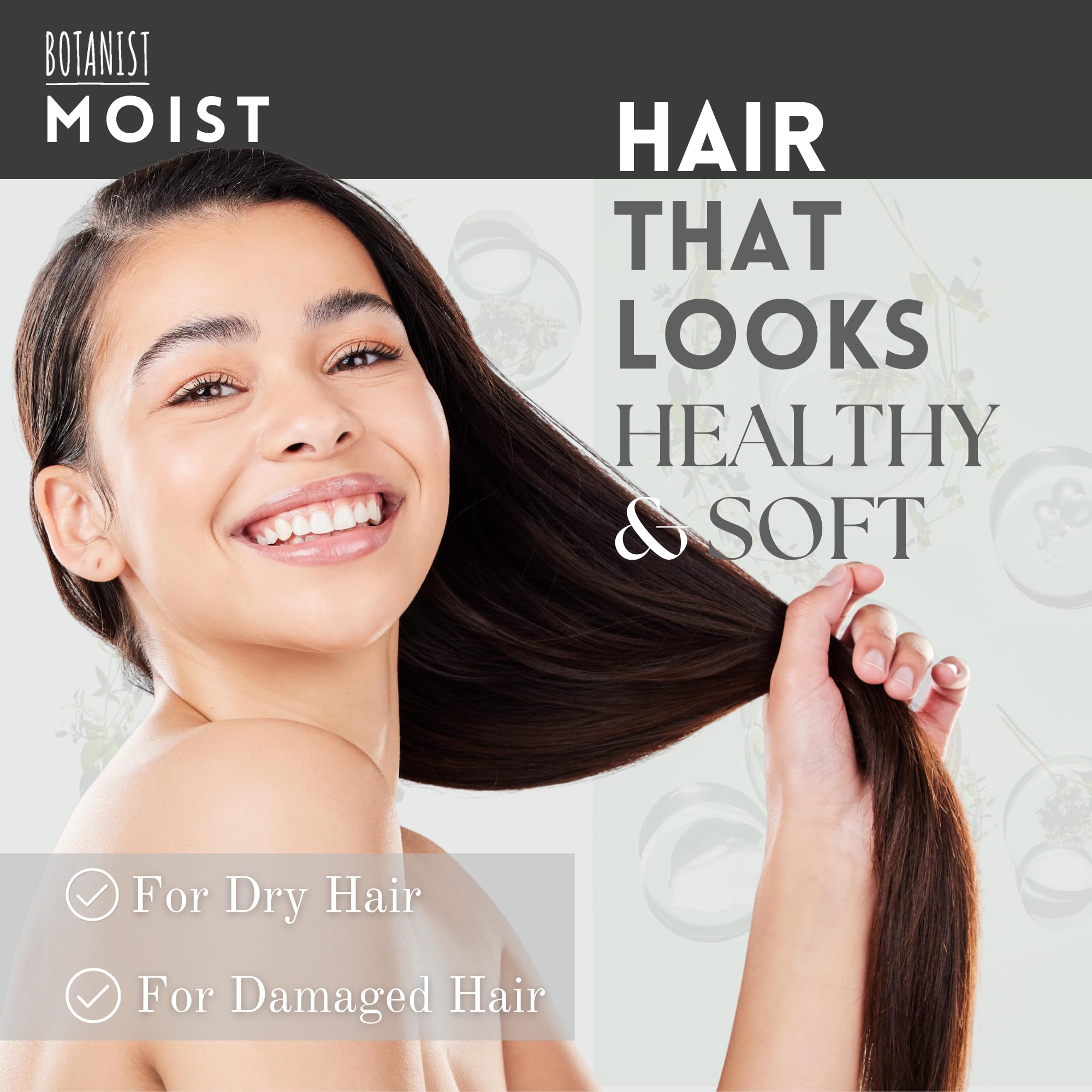 Botanist Keratin Conditioner tube delivers detangling and smoothness for all hair types.