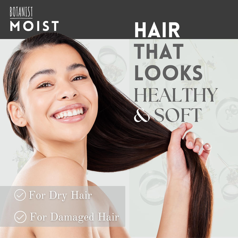 Botanist Keratin Conditioner tube delivers detangling and smoothness for all hair types.