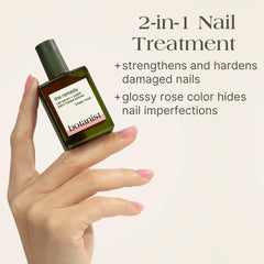 Botanist Nails The Remedy rose brush-applicator enables precise application