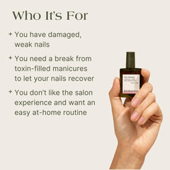 Botanist Nails The Remedy rose ingredient squalene highlights nourishing actives