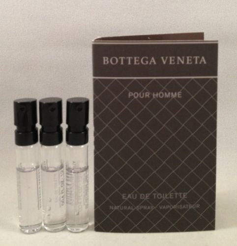 Bottega Veneta Pour Homme EDT sample travel vial one for on-the-go scent testing.