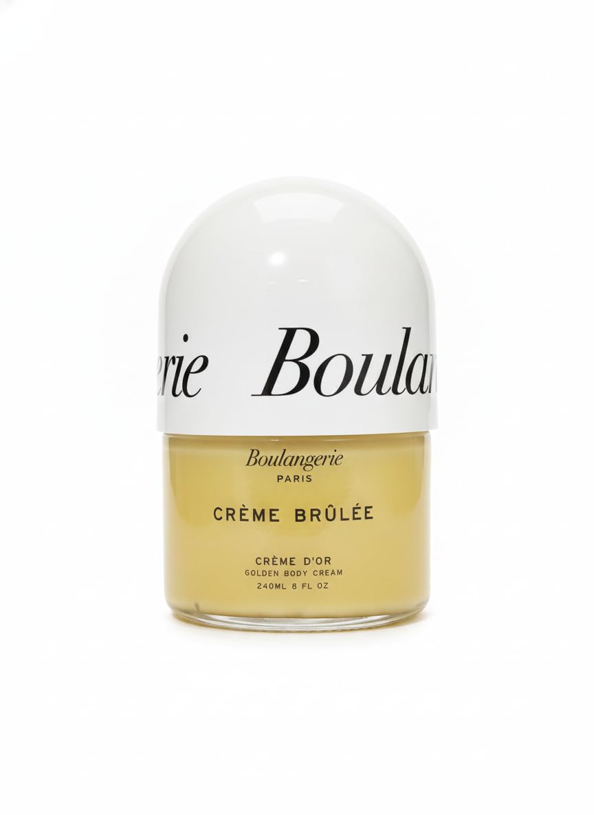 Boulangerie Vanilla Cream Body Cream bottle delivering deep moisture and delicate scent.