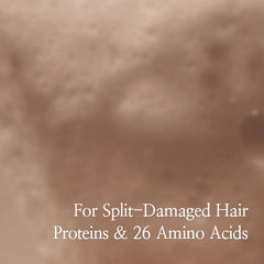 Bouquet Garni NARD RX Shampoo damaged hair strands before-and-after smoothing.
