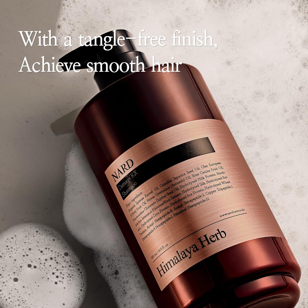Bouquet Garni NARD RX Shampoo safe for all hair types with a gentle formula.