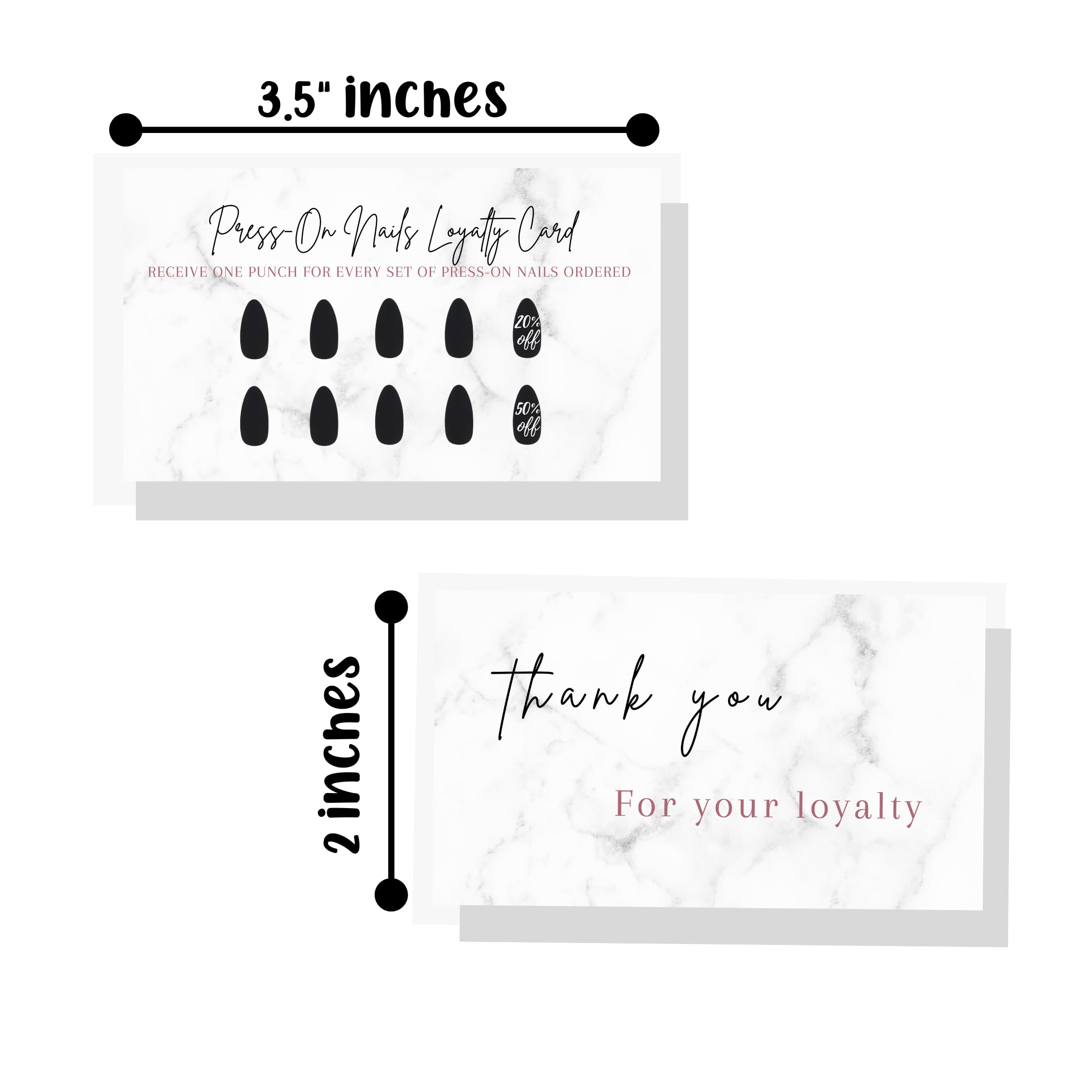 Boutique Marketing LLC premium 14pt matte card stock communicates quality