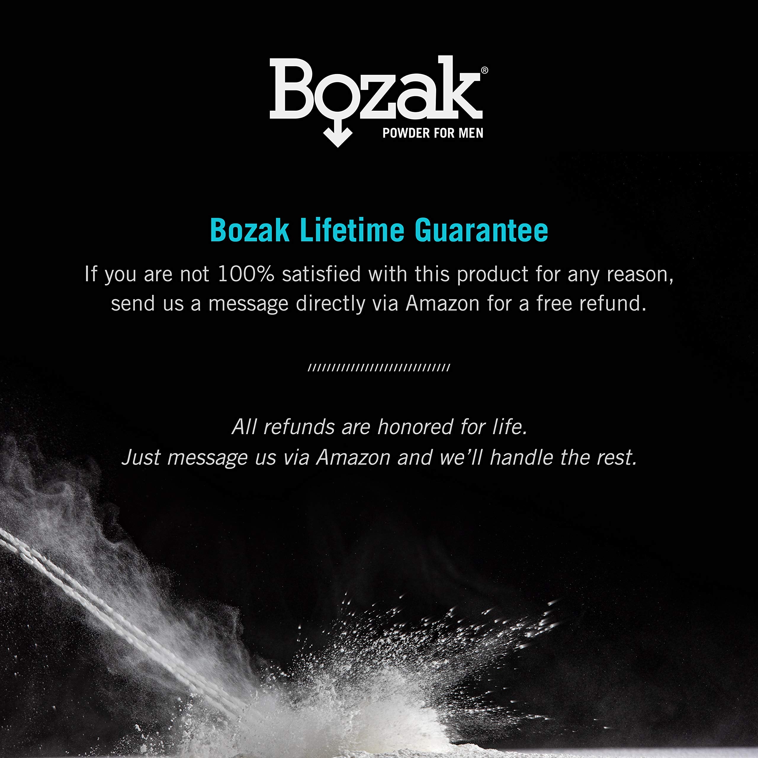 Bozak dry skin comfort after shower maintains freshness throughout the day.