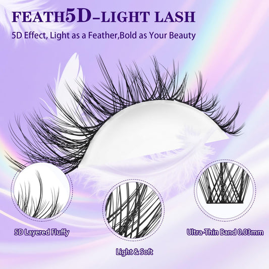 B&Qaugen Feath5D kit provides featherlight wear for all-day comfort.