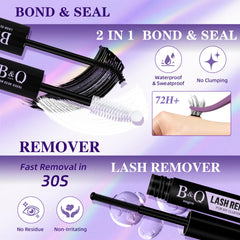 B&Qaugen precision tweezer helps precise placement of lash clusters.