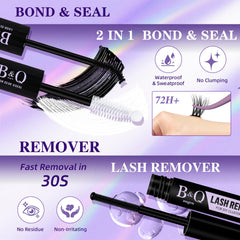 B&Qaugen mixed-length clusters (8-18mm) for versatile styling.