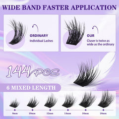 B&Qaugen lash remover enables gentle, safe removal after wear.
