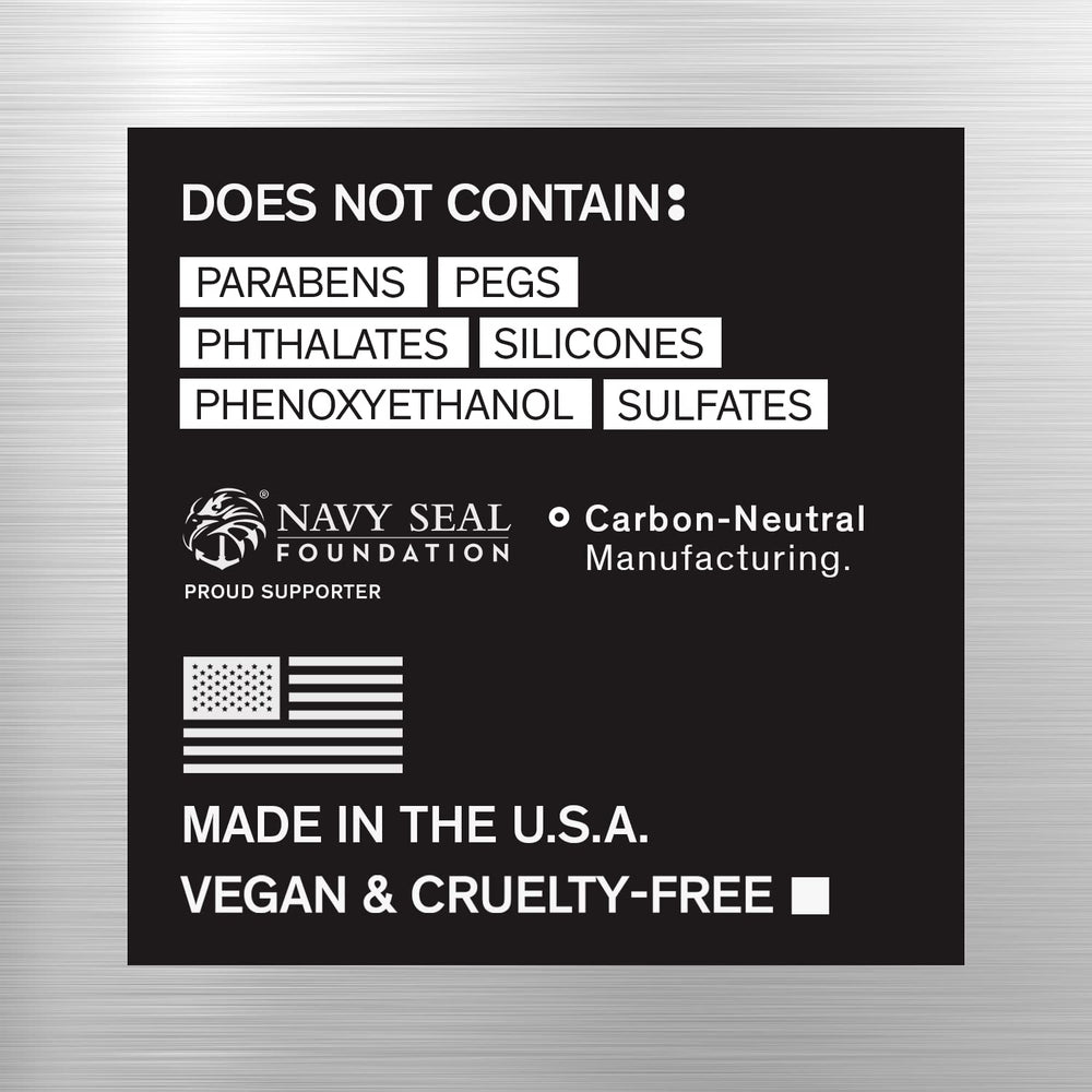 Bravo Sierra Bronze-Certified vegan and US-made cleanser supporting sustainable manufacturing.