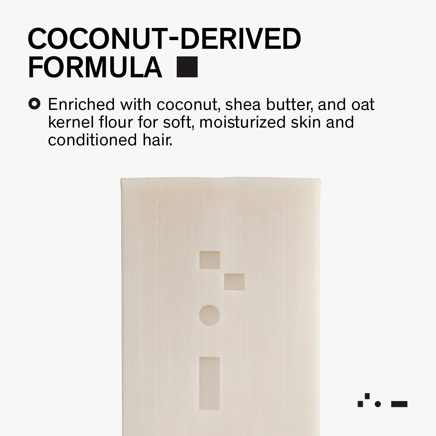 Bravo Sierra coconut-shea-butter-oat-flour formula moisturizes skin and conditions hair.