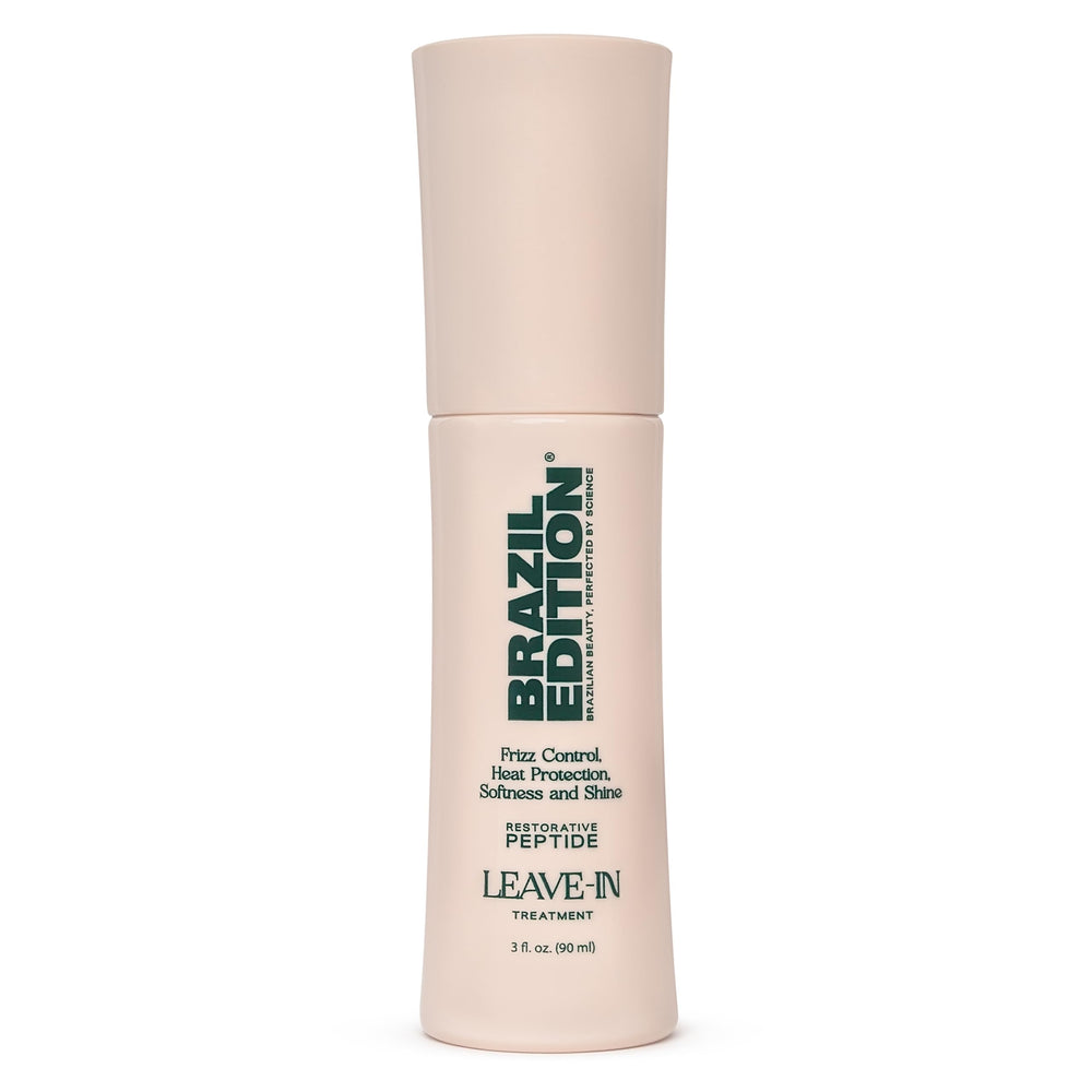 BRAZIL EDITION Restorative peptide leave-in frizz control for sleek hair