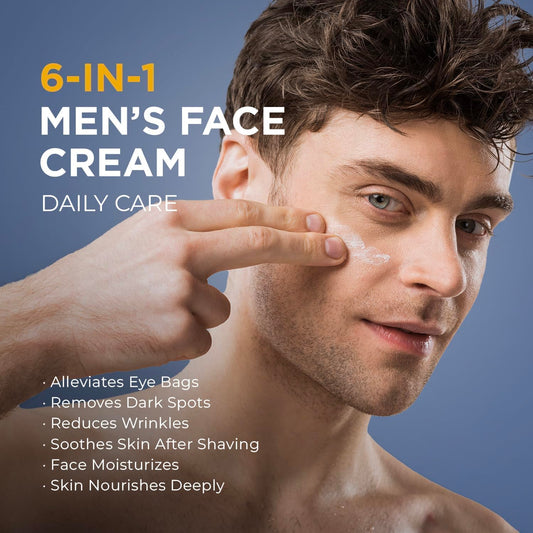 Breavo men's moisturizer texture looks light and non-greasy for oily skin.
