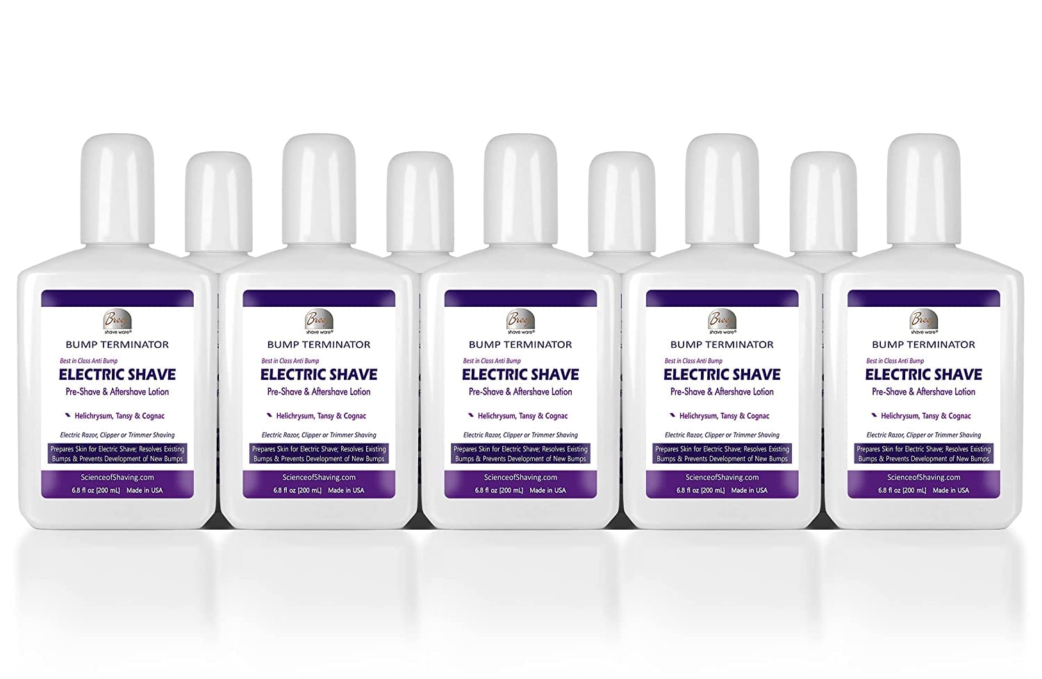 BREEJ Bump Terminator back-of-head bumps remover for targeted care.