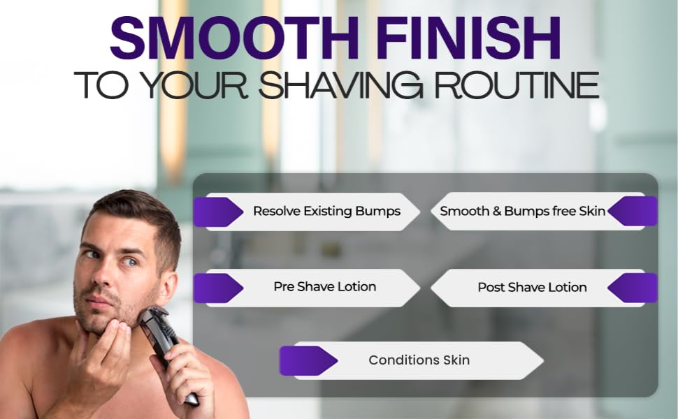 BREEJ Bump Terminator helps prevent ingrown hairs for a smoother look.