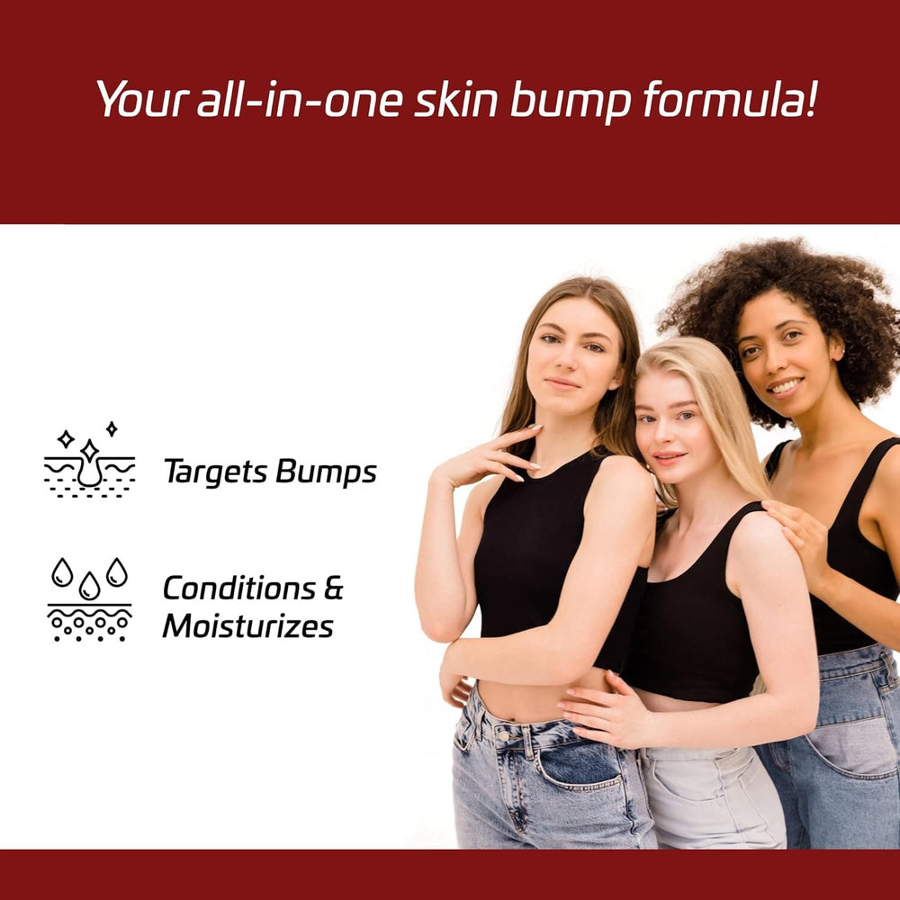 BREEJ Bump Terminator rolled on face for fast, skin-friendly comfort.