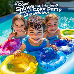BreezeDream 300-count set enabling many color-filled baths for family fun