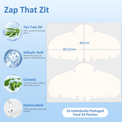 Breiboz individually packaged patch for travel and on-the-go use
