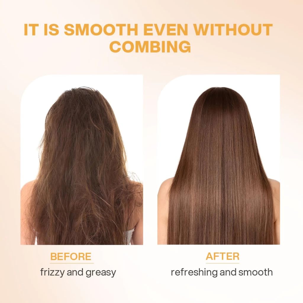 Bremod Performance hair after use reveals shiny, healthier-looking strands.