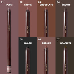 Brenqe plum shade swatch showing rich, smooth color payoff