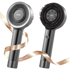 Breo Scalp 3L laser comb emits 650nm light for targeted scalp stimulation.