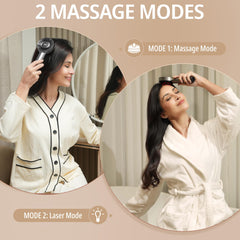 Breo Scalp 3L skin-detection safety activates laser only near the scalp.