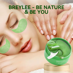 BREYLEE Aloe Vera Eye Masks come in a 60-pcs pack for ongoing use.
