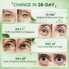 BREYLEE Aloe Vera Eye Masks ideal for travel and on-the-go use.