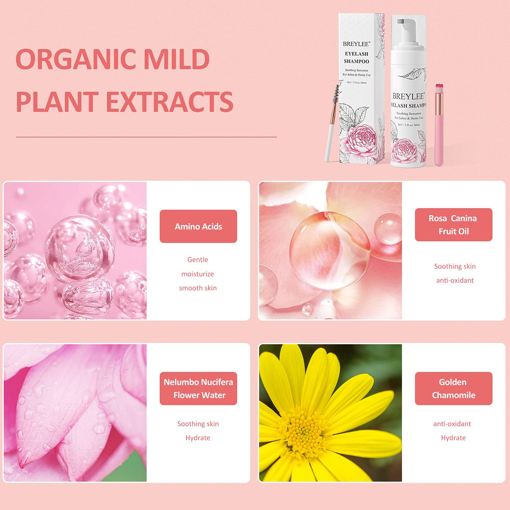 BREYLEE packaging and label highlight vegan paraben free formula.