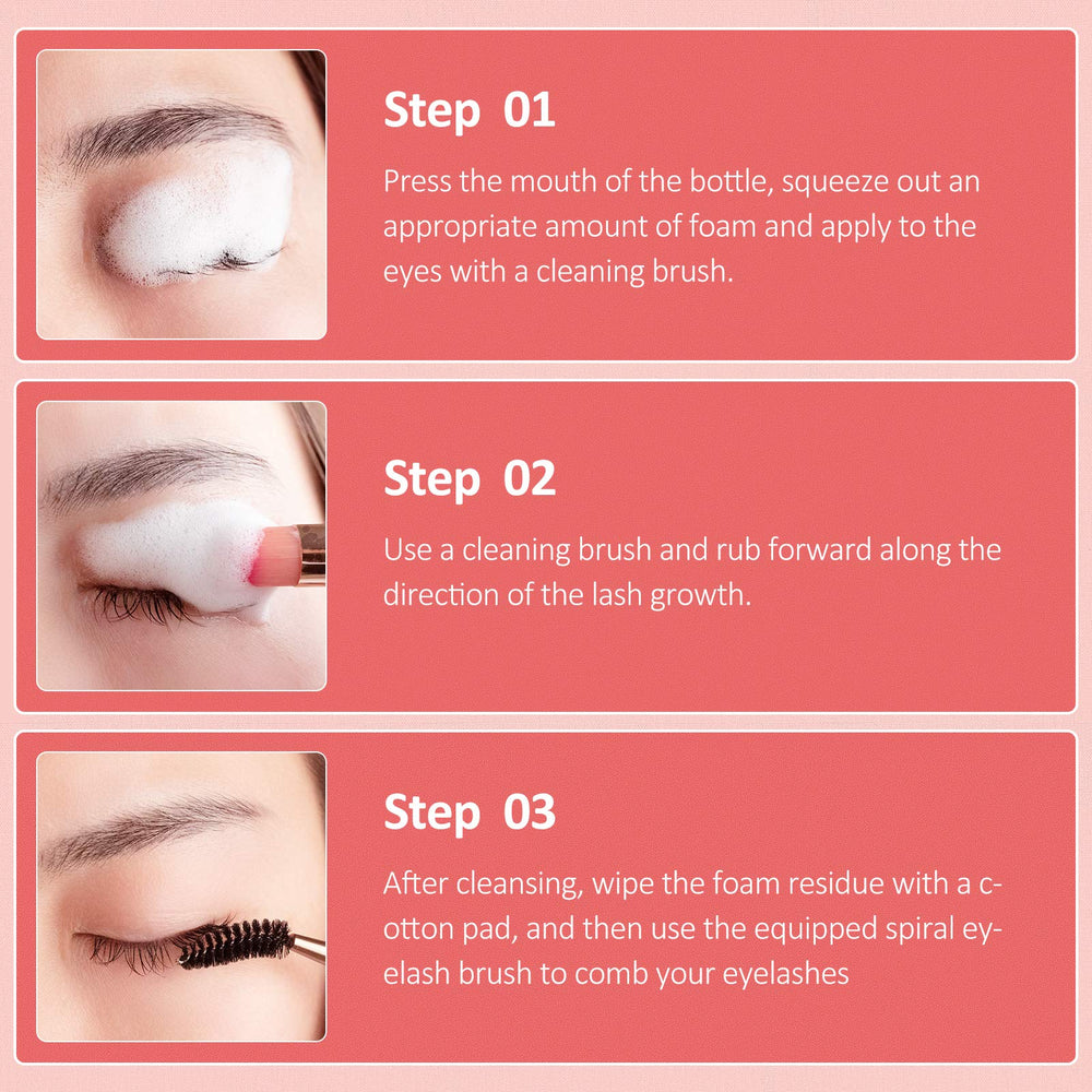 BREYLEE eyelash cleanser in a home routine for simple daily care.