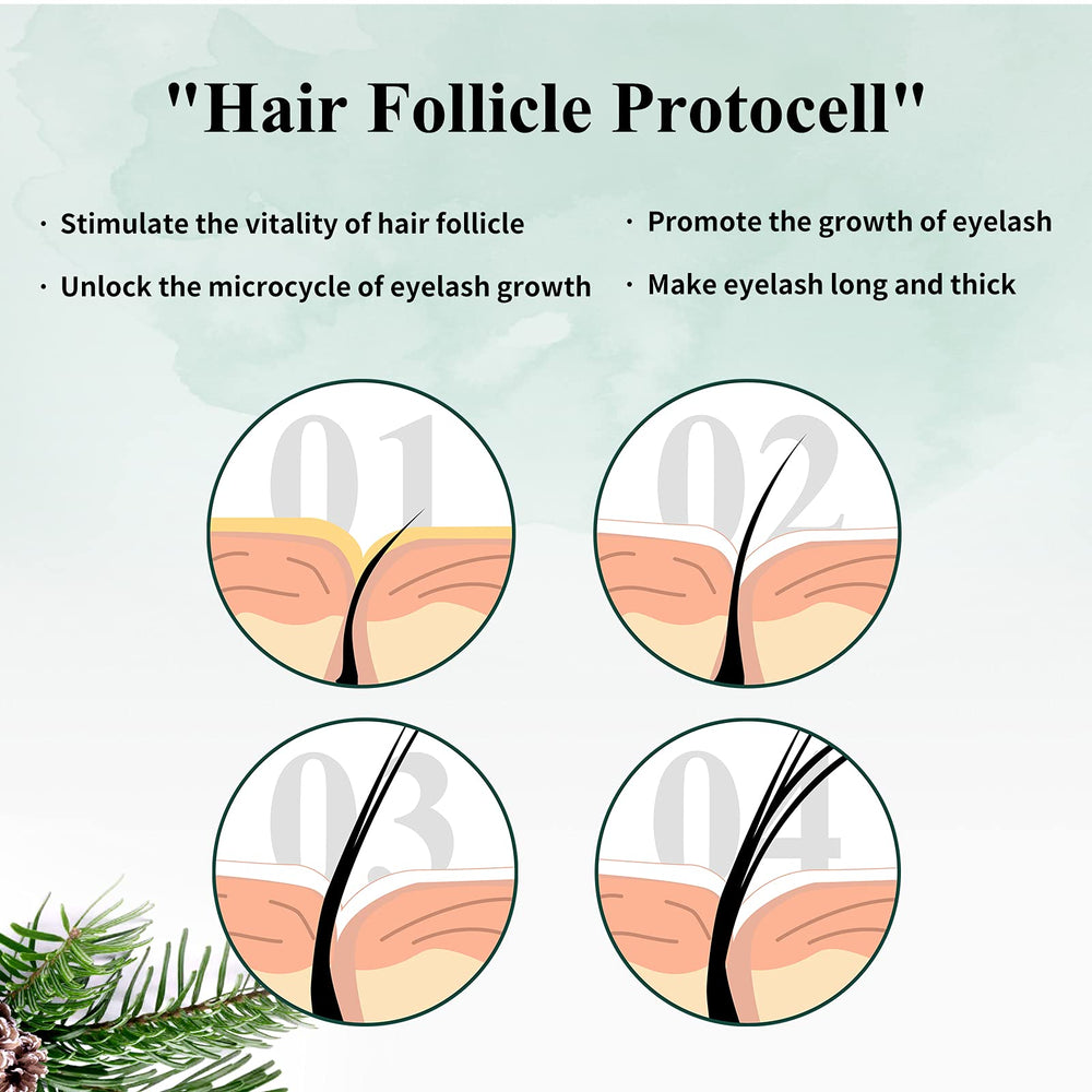 BREYLEE eyelash serum plant extracts nourish lash follicles.