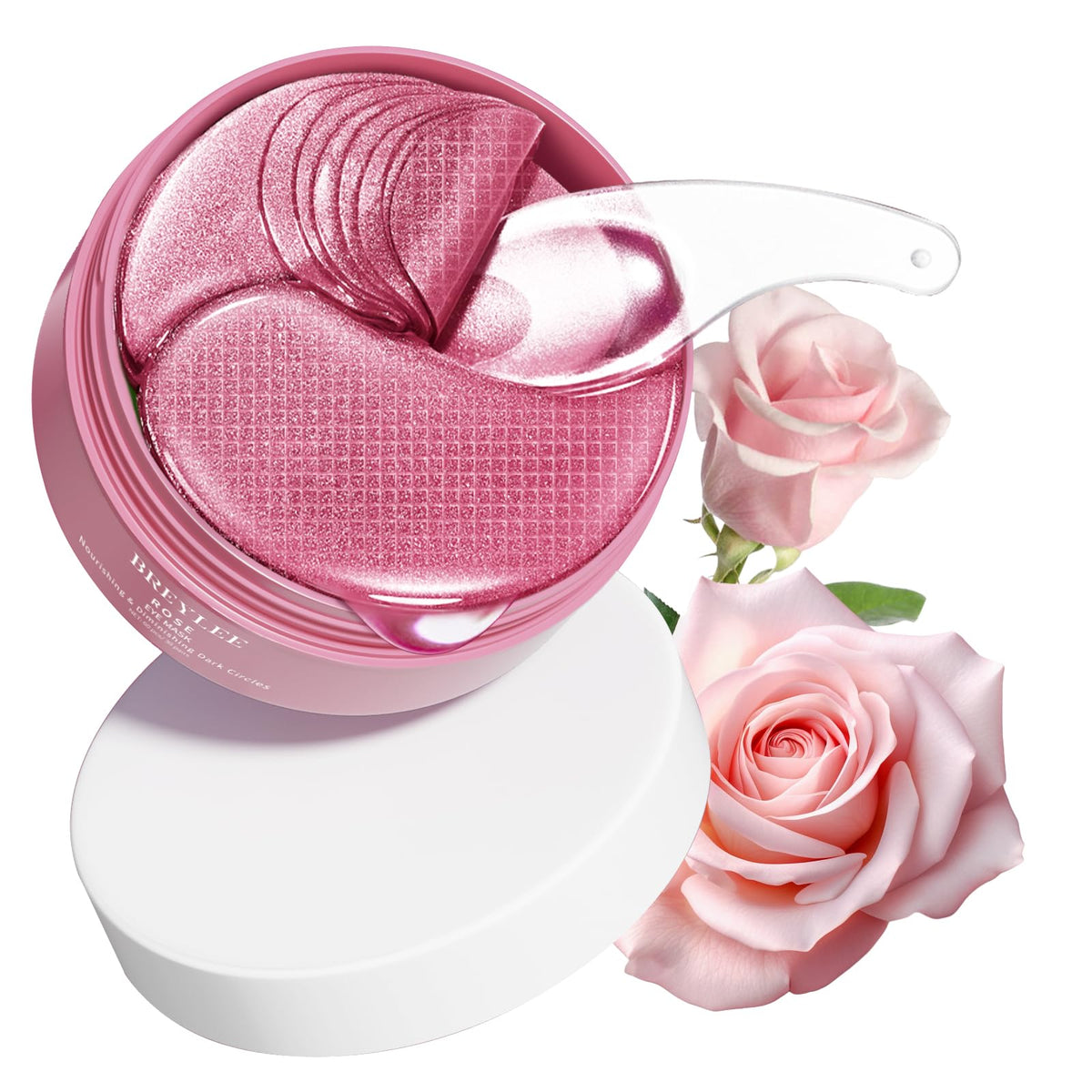 Breylee Flamingo Pink Eye Mask patches refresh tired eyes