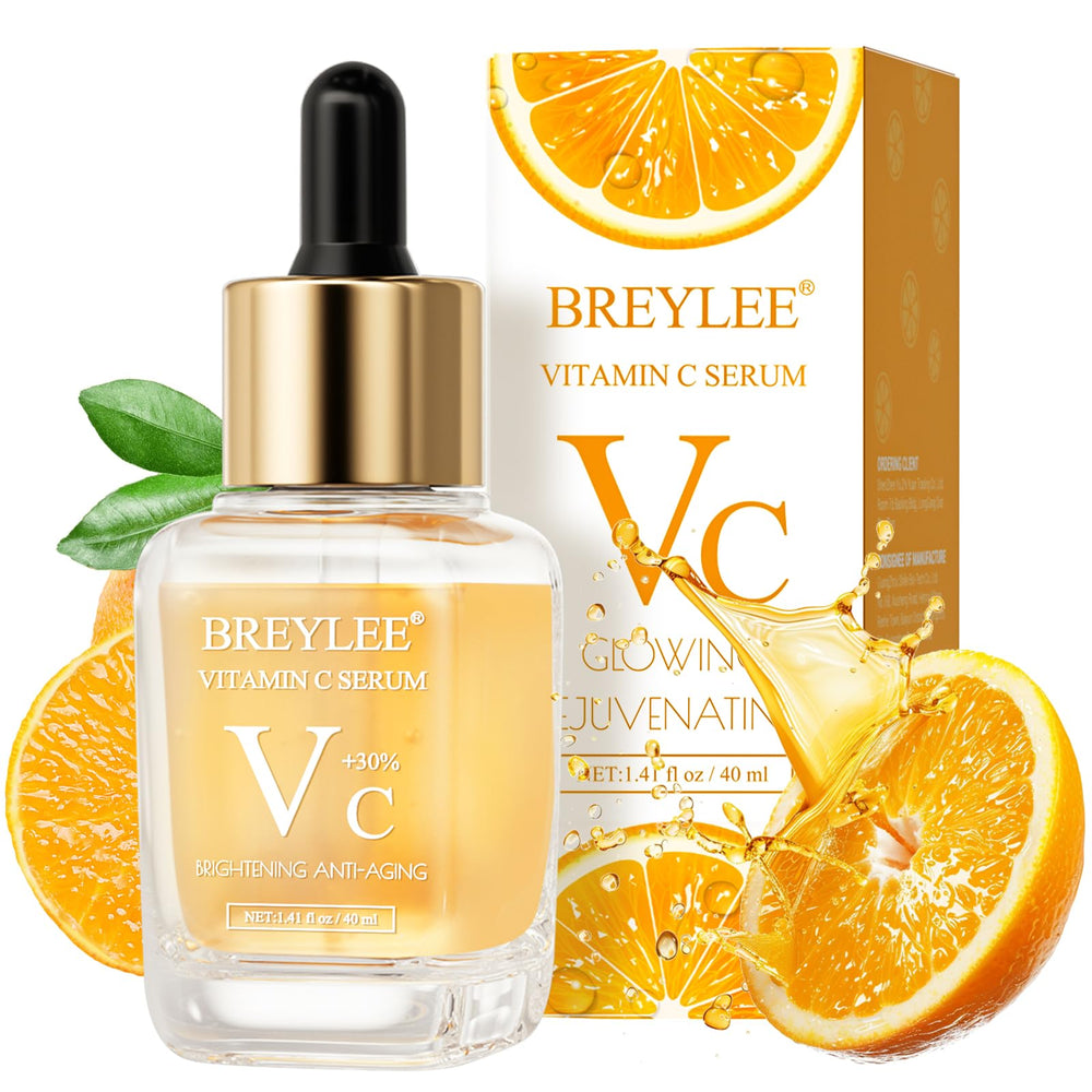 Breylee Vitamin C Serum bottle for brightening skin and daily care