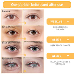 BREYLEE Vitamin C Serum dropper application shows even tone improvement