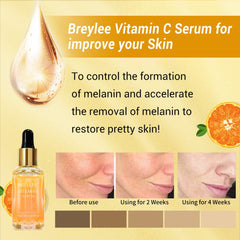 BREYLEE Vitamin C Serum ingredients hyaluronic acid for moisture boost