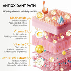 Breylee Vitamin C Serum packaging close-up highlights clean formula