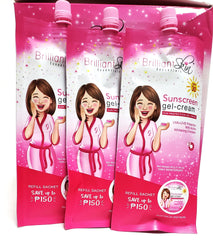 Brilliant Skin Essentials sachet-pack for on-the-go sun protection.