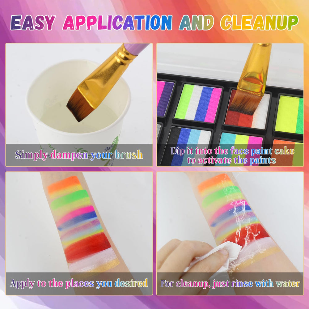 BRIMFULITE four-brush set included for versatile looks