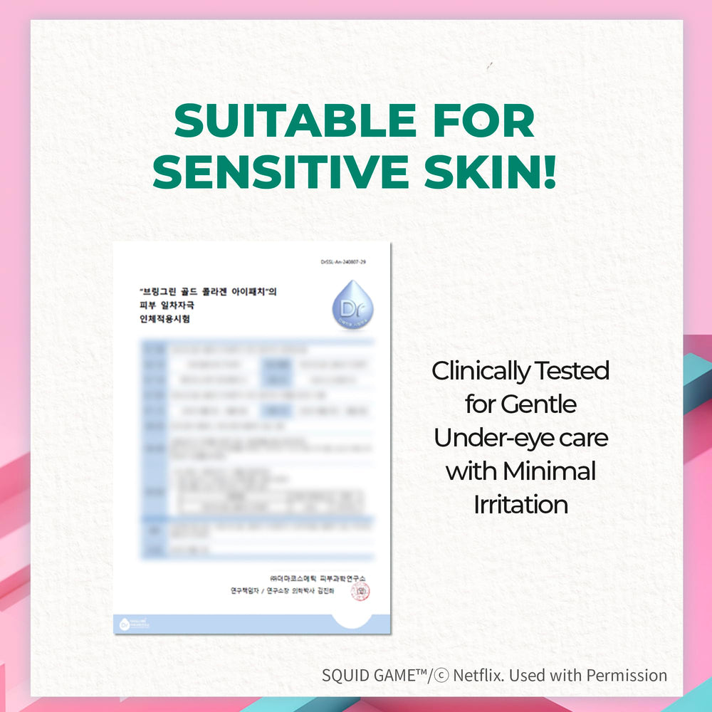 BRING GREEN 60-patch bottle supports regular skincare routines.