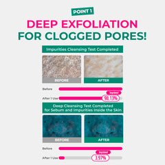 BRING GREEN adzuki scrub particles closeup show gentle exfoliation.