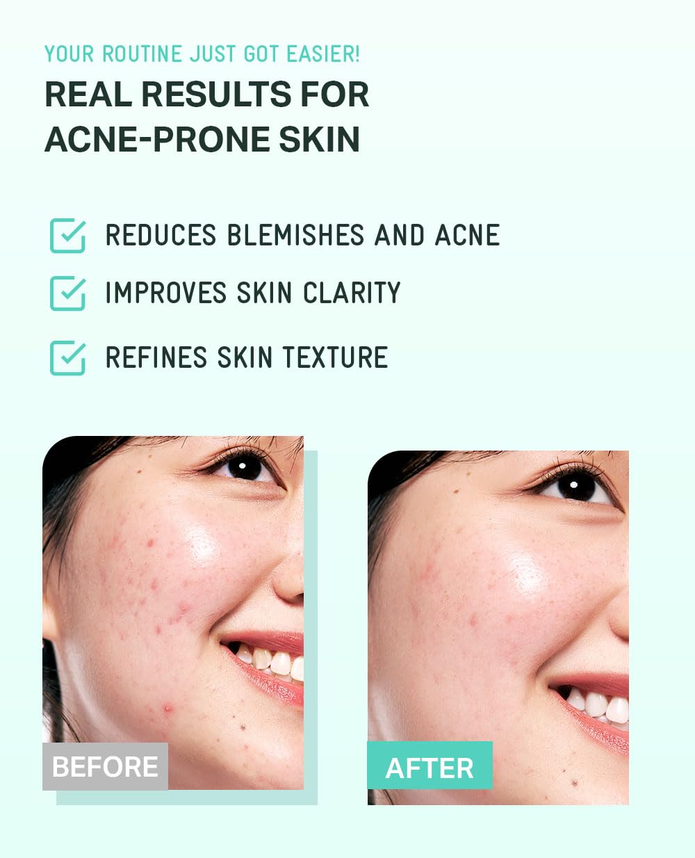 BRING GREEN Dermatologist-tested seal signals safe use on sensitive or reactive skin